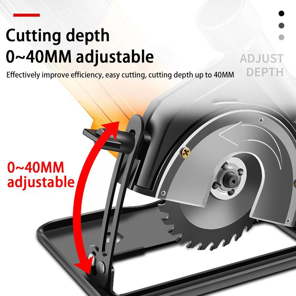Модернизированный ручной угловой шлифовальный станок, преобразователь в резак 45°, регулируемый дисковый, ремонт электрической режущей пилы, цепной кронштейн, станок Z4I0