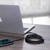Кабель Baseus для быстрой зарядки USB-C — USB-C, 100 Вт, 5 А, длина 2 м — серый