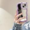 Ins корейский милый 3d мультфильм кошачьи уши макияж зеркало чехол для телефона для Iphone 14 13 12 11 Pro Max силиконовый противоударный мягкий чехол