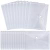 Clear Stamp And Die Storage Bag Resealable Plastic Storage Pocket Large Envelop