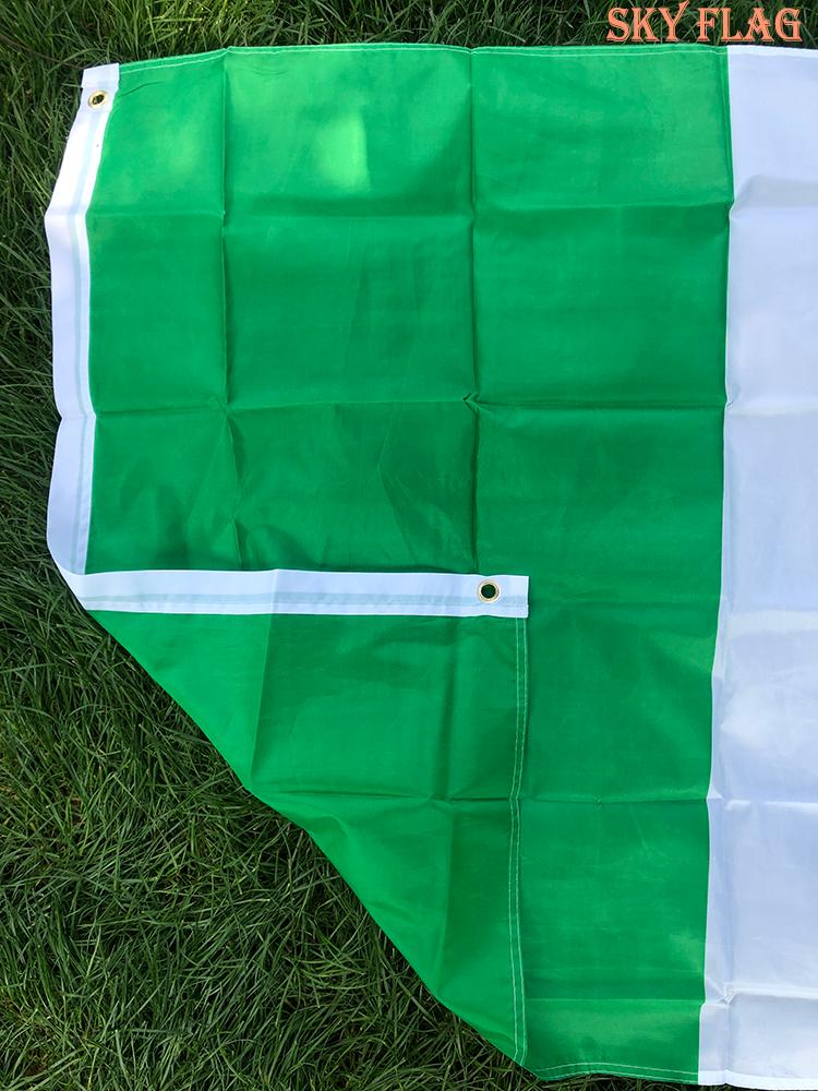 SKY FLAG Флаг Ирландии 90x150 см Подвесной Полиэстер Зеленый Белый Оранжевый IRE IR IRISH Национальный Флаг Страны Ирландии Баннер
