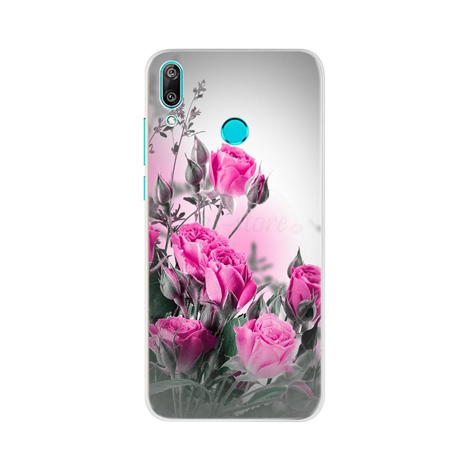 Чехол для Huawei Y7 2019 Силиконовый Мультяшный ТПУ Чехол для Телефона Для Huawei Y7 2019 DUB-LX1 DUB LX1 LX2 LX3 Y 7 Prime Pro 2019 Чехол