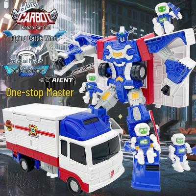 Кайбао Летающий Автомобиль Робот: Трансформирующаяся спасательная игрушка