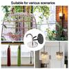 1Pcs U/J-Shaped Wall Hook Plate Deck Door Buckle New Ceiling Mount Hanger  for Fan Lamp