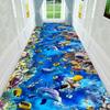 3D Corridor Carpet Minimalist Home Living Room Hallway Carpet Spliced Long Corridor Floor Mats