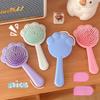Simple Cat Paw Cartoon Portable Air Cushion Comb Mini Portable Travel Air Bag Comb Home Massage Comb