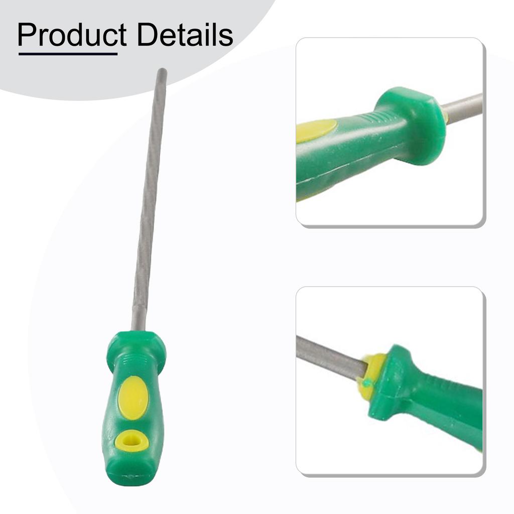 Точилка для заточки цепей бензопил Круглый напильник из высокоуглеродистой стали