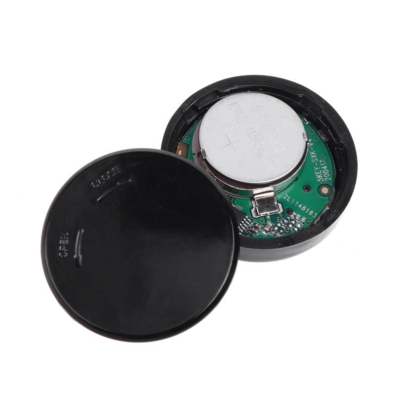 Wireless Bluetooth-compatible Media Button Remote Selfie Control Car Motorcycle Steering Wheel Music Player with Stand