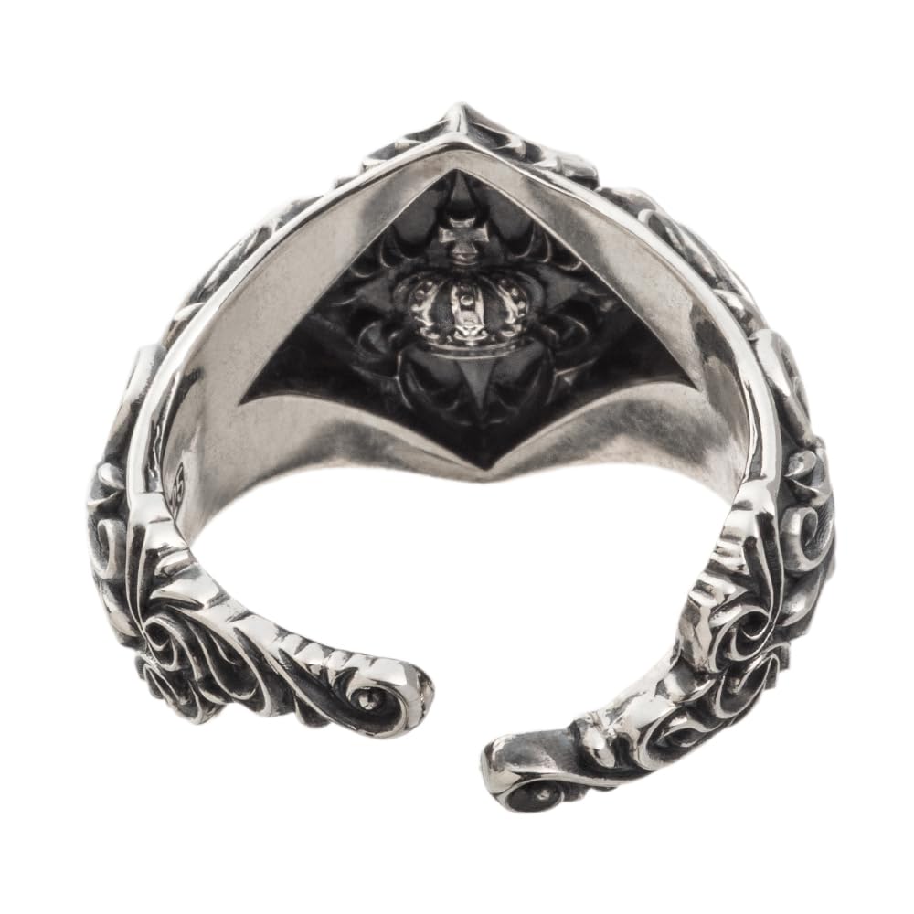 Кольцо Artemis Kings Number One Свободный размер Серебро 925 пробы, (AKR0073), Мужской аксессуар, Ювелирное изделие, Кольцо,
