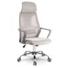 Praga Micro-Mesh Office Chair - Light Gray