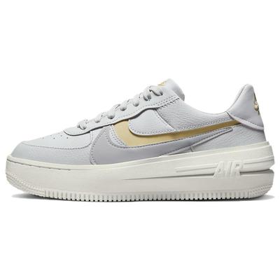 Женские кроссовки Air Force 1 PLT.AF.ORM Photon Dust Wolf Grey DJ9946-002