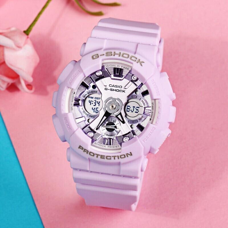 Casio Женские Фиолетовые Часы GMA-S120DP-6A GMA-S120DP-6A