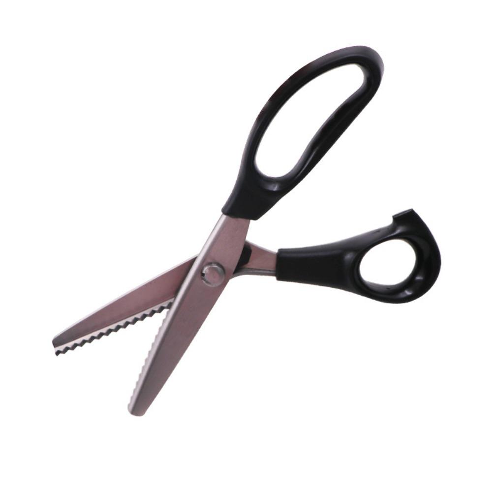 Профессиональные ножницы зигзаг Треугольный зубчатый край Швейные ножницы Портной