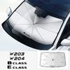 AAUV1 Car sunscreen windshield sunshade for Benz W124 W203 W204 A CLASS B CLASS C CLASS E CLASS S CLASS CLA CLS SL SLC SLK