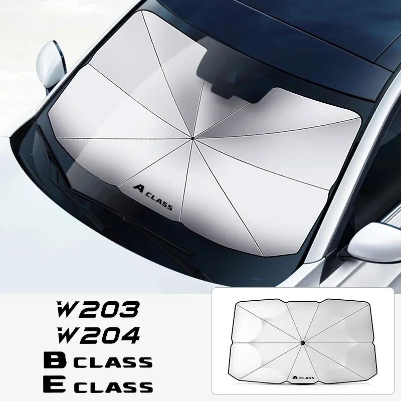 AAUV1 Car sunscreen windshield sunshade for Benz W124 W203 W204 A CLASS B CLASS C CLASS E CLASS S CLASS CLA CLS SL SLC SLK