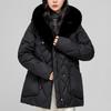 Модные женские зимние пальто с капюшоном, элегантные, толстые, теплые зимние парки, женская куртка