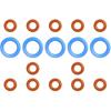 17 Pack Pcs Set O-Rings Seal Kit Fit for Breville Espresso Machines BES900 BES920 BES980 BES990 (5 Pcs Blue Large Size, 12 Pcs Red Small Size)