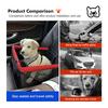 IFAE2 Car Seat Hanging Oxford Cloth Removable Washable Dog Mat Bed Bag For KIA Rio K5 K2 Sportage Ceed Sorento Picanto Stinger Soul