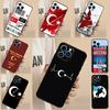 Чехол Флаг Турции для Samsung Galaxy S26 Ultra S23 S22 S21 S20 S24 S25 Ultra S10 Plus S25 FE Защитная Накладка