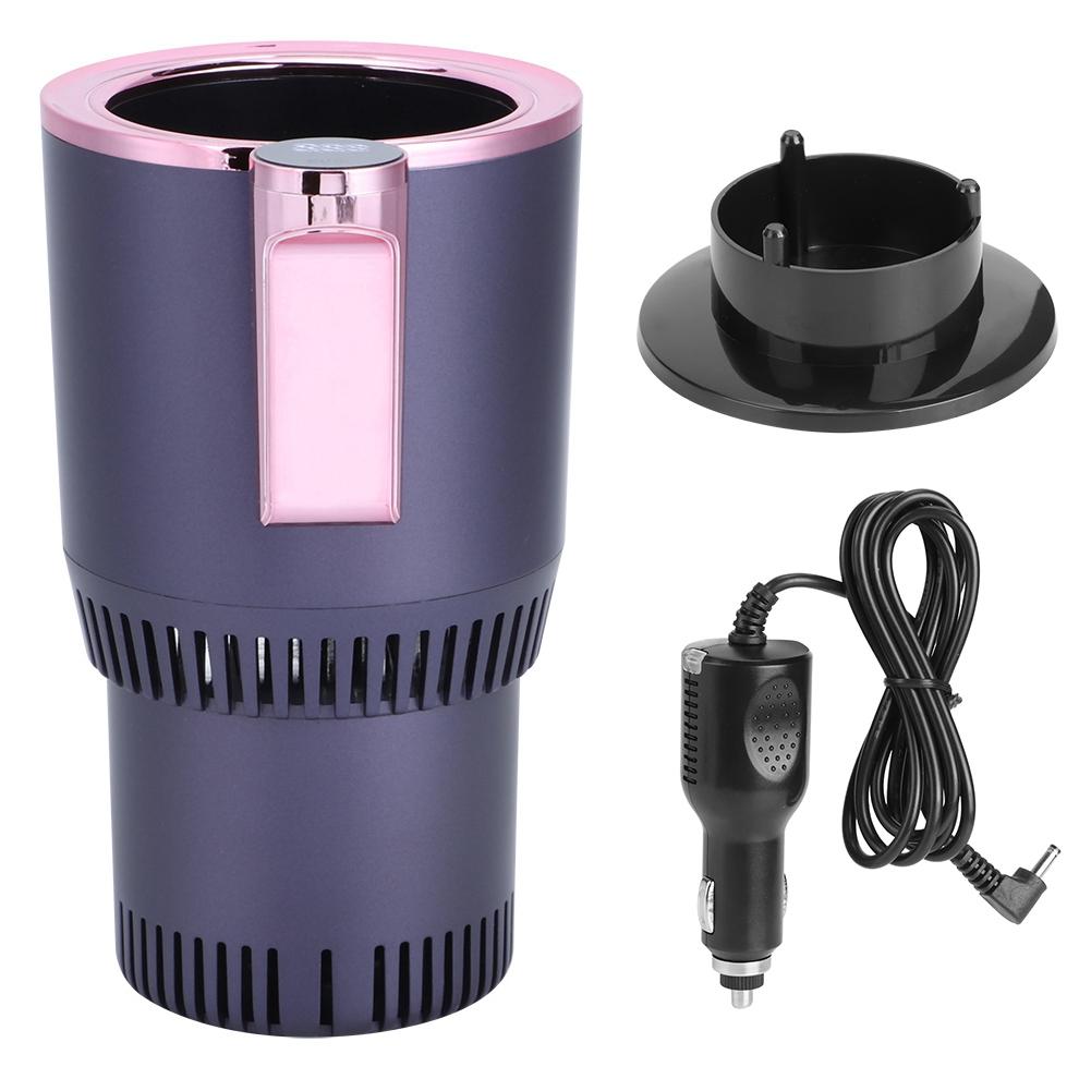 Car Hot and Cold Cup Heating Fast Cooling Cup with Temperature Digital Display for Office