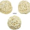 24Pcs Decorative Balls Wicker Rattan Balls 5CM for Vase Fillers Wedding Garden Hallway Party