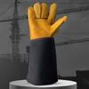 Wear-resistant Cowhide Welding Gloves Fire Protection Welder Work Gloves  Safety Protection