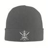 new Raider Nation Skull Shield Knitted Hat Beanie Winter Hats Warm Color Caps for Unisex Women Gift
