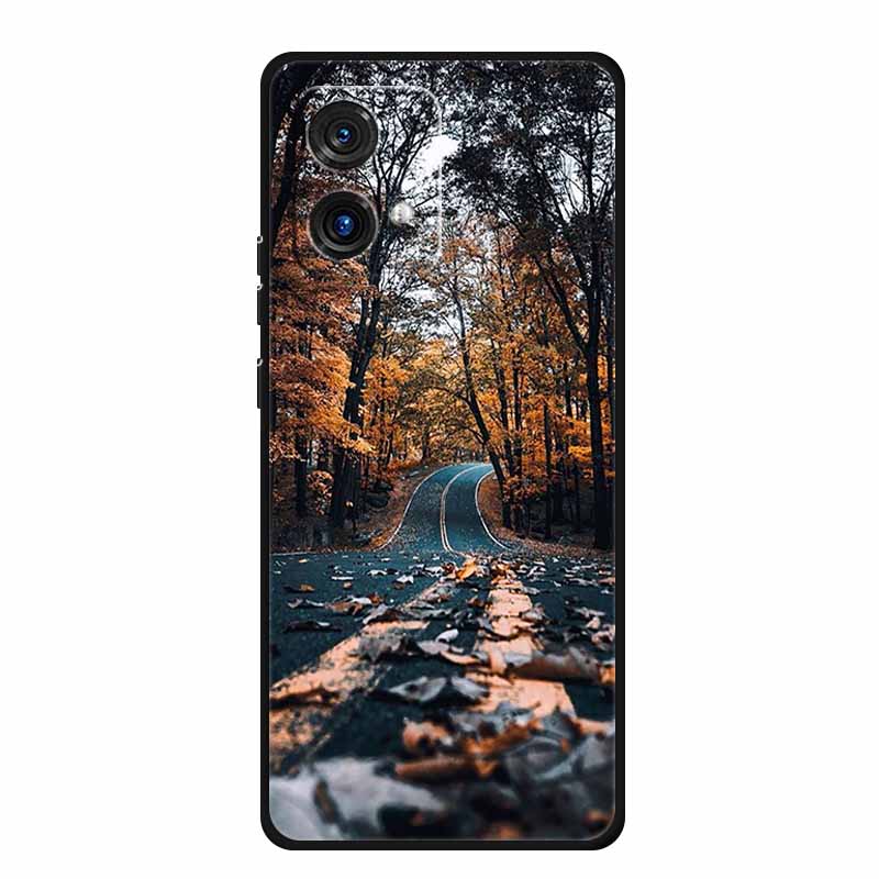 Для Motorola Moto G84 G54 5G Чехол Модный Мягкий Силиконовый Чехол из ТПУ Чехлы для Телефона для Moto G54 MotoG84 2023 Оригинальный Новый Тигр Capa