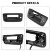 Car Tailgate Door Handle Rear View Wide Angle Camera for Chevrolet Silverado GMC Sierra 2007-2013 OEM 22755304, 22755304SMTH
