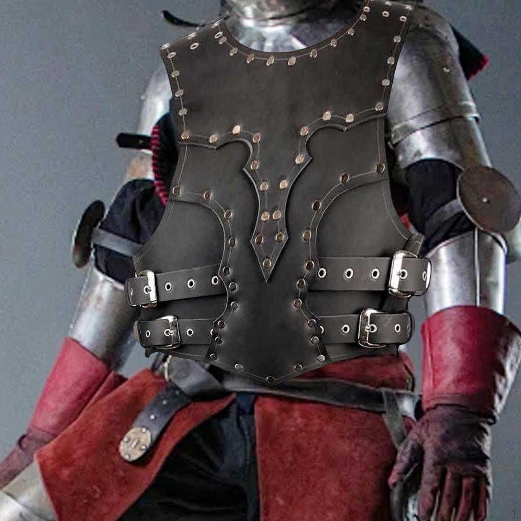 Средневековый нагрудный бронированный регулируемый рыцарский костюм для маскарадного костюма пирата для взрослых