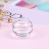 1X Dollhouse Miniature Mini Fish Tank Mini Glass Bowl Doll House Accessories