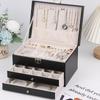 Многослойная шкатулка для колец, сережек, ожерелий, браслетов и аксессуаров для волос