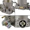 Для Civic EG Серии B D F H B16 B18 B20 D15 D16 70MM Пескоструйная дроссельная заслонка