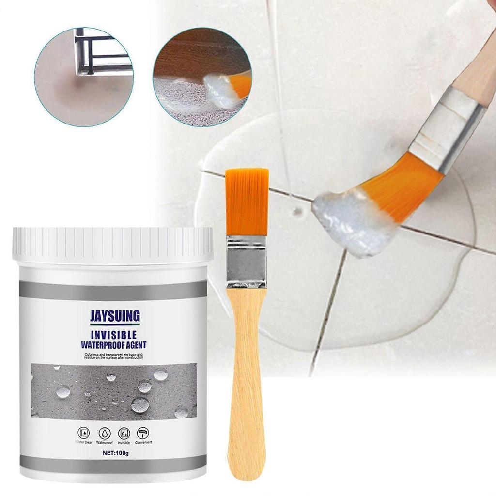 Limited time!!Jaysuing Waterproof Sealant (30G With Brush) For Bathroom, Kitchen, And Exterior Walls, Leak Repair Without Tiling, Home Renovation Coat