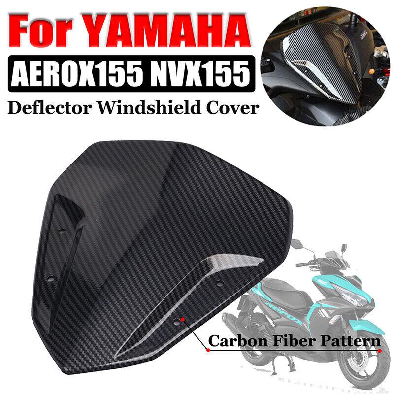 Motorcycle Windshield Windscreen Air Wind Deflector Cover Dome Viser For Yamaha Nvx155 Aerox155 Nvx 155 Aerox 155 Accessories