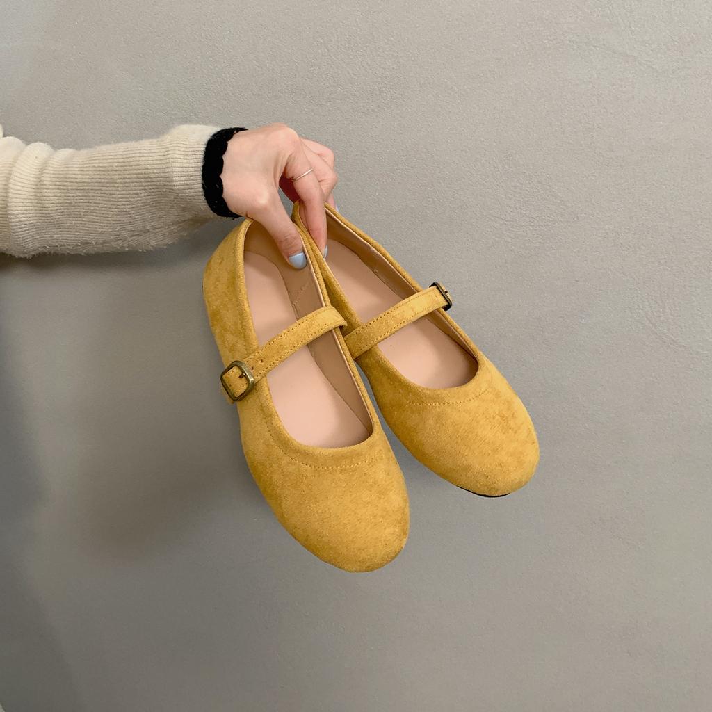 Queen Fan Red Retro French Light Mouth Single Shoes Women's 2025 New Autumn Skirt Versatile Mary Jane Shoes