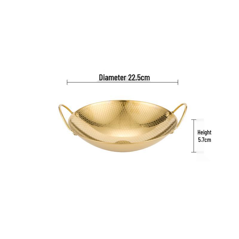 Thickened Stainless Steel Hot Pot with Alcohol Stove