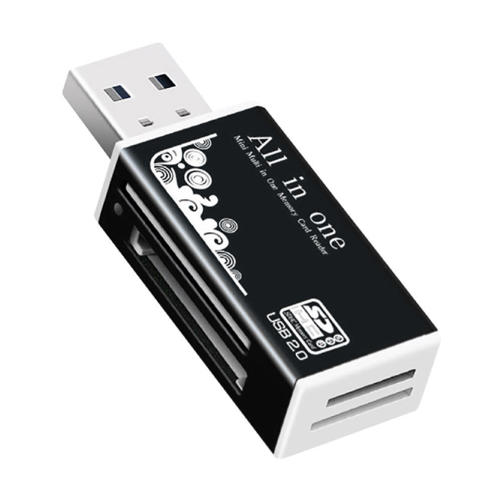 SM-PE Memory 2 Micro-SD/TF/CT/MS/SDHC/MMC USB-адаптер многофункционального устройства чтения карт