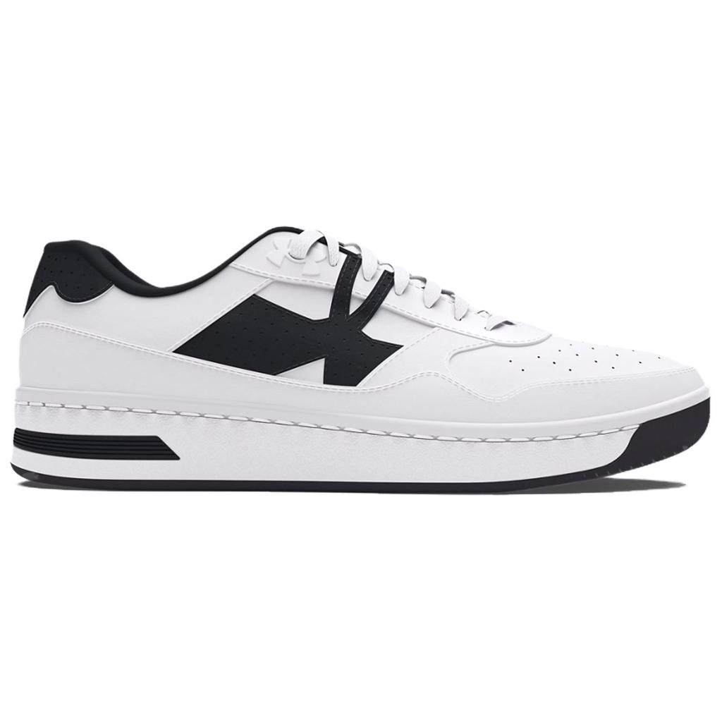 Under Armour UA Court 96 Устойчивые к истиранию Низкие Повседневные Кроссовки Мужские Белые 3028633-101