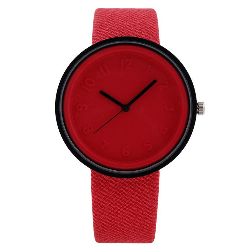 Обработка на заказ мода японский хипстер Харадзюку цветные желе цифровые мужские часы женские часы студенческий ремень