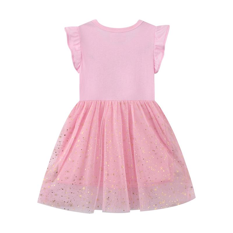 Стильное летнее платье для девочек 2024 года — европейский и американский дизайн