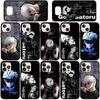 Чехол для телефона Samsung Galaxy S25 S24 S23 iPhone 16 15 Xiaomi Redmi Note 14 13 12 16E X 11 Pro Max Moto Huawei Comics Gojo Satoru Jujutsu Kaisen Cover