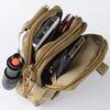 Men Tactical Molle Pouch Belt Waist Pack Bag Small Pocket Military Waist Pack Running Pouch Travel Camping Bags SoftBag