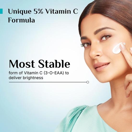 Солнцезащитный гель Pilgrim 5% Vitamin C Brightening Ultra Light SPF 60 PA++++ с австралийской сливой какаду | Без отдушек | UVA/UVB | 45 мл
