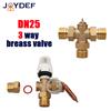 DN25 Energy saving 30-70 degree control Floor heating system thermostatic radiator valve M30*1.5 Remote controller 3 way valve7