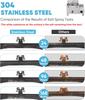 Universal Car Rear View Camera Mount Upgraded Full Stainless Steel Backup Camera Bracket Installation Support