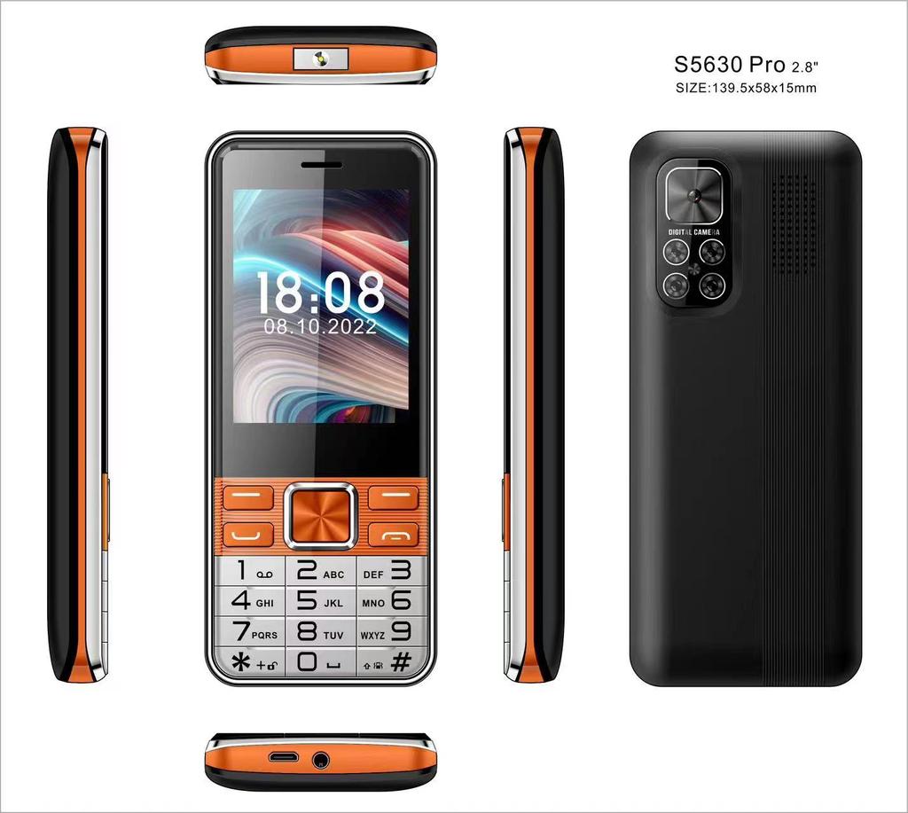 Низкая цена на мобильный телефон для пожилых людей с четырьмя SIM-картами, большим экраном 2,8 дюйма, большой кнопкой, большим аккумулятором, быстрым набором, недорогим сотовым телефоном для пожилых людей