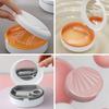 Food Grade PP Denture Tray Box Double Layered Dental Retainer Box Denture Case  Women Men