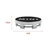 Для BMW MINI Cooper One JCW Clubman Countryman F55 F56 R57 R58 R59 R50 R55 R56 Центральная заглушка колеса автомобиля Логотип Колпачок ступицы Значок Эмблема