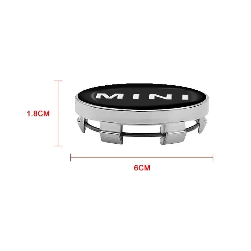 Для BMW MINI Cooper One JCW Clubman Countryman F55 F56 R57 R58 R59 R50 R55 R56 Центральная заглушка колеса автомобиля Логотип Колпачок ступицы Значок Эмблема